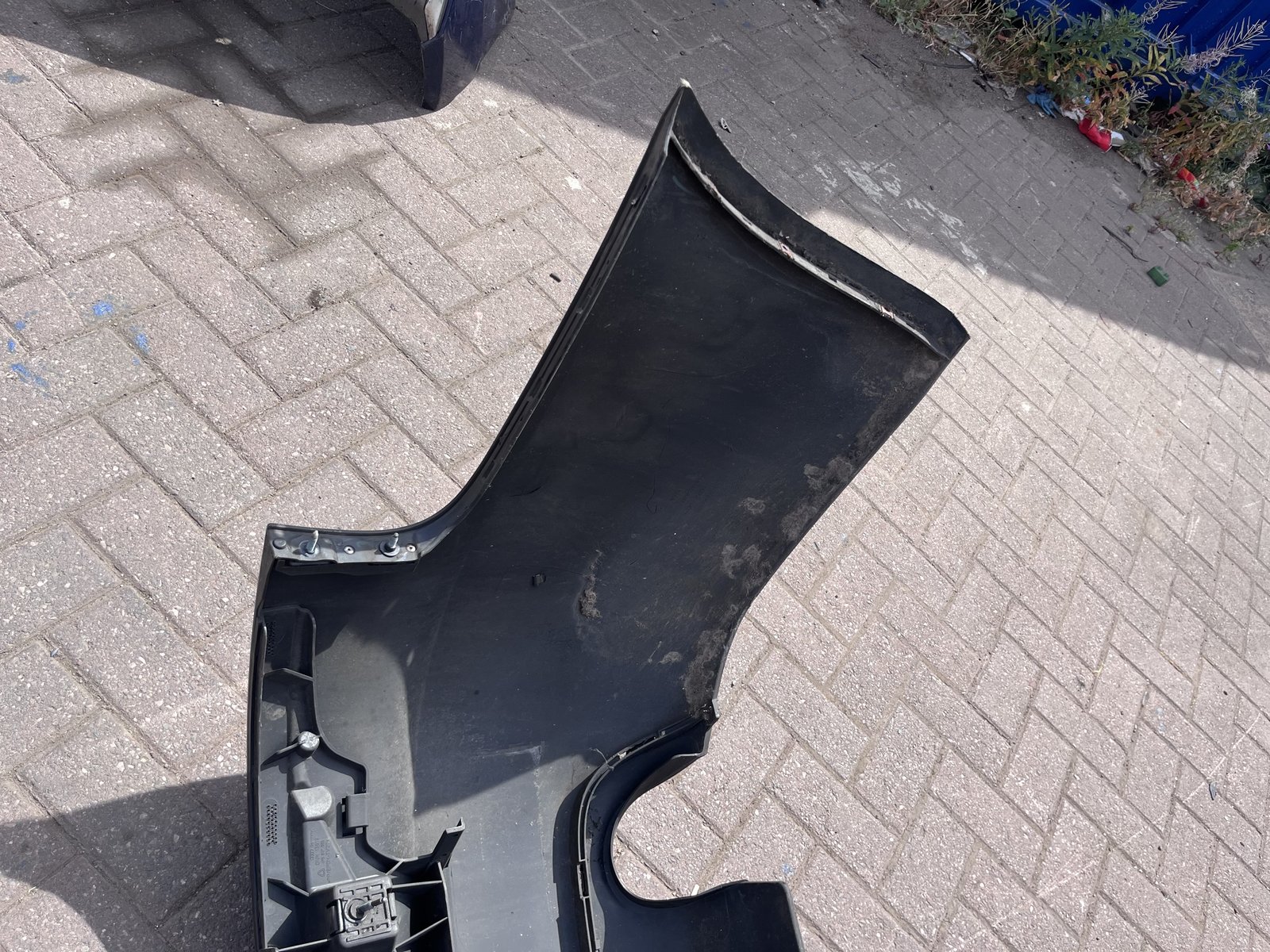 AUDI A6 08 REAR BACK BUMPER BLACK LZ9Y photo 8