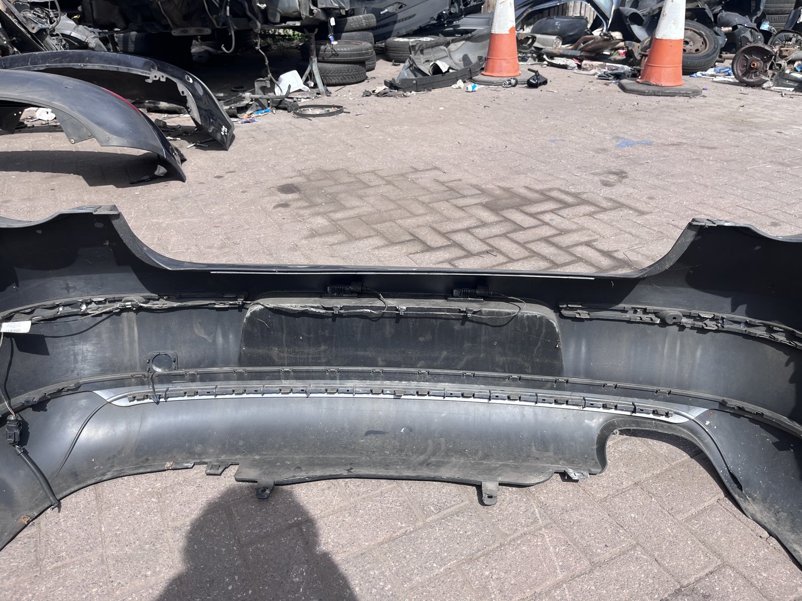 VOLKESWAGON PASSAT B6 REAR BACK BUMPER GREY LA7T  photo 8