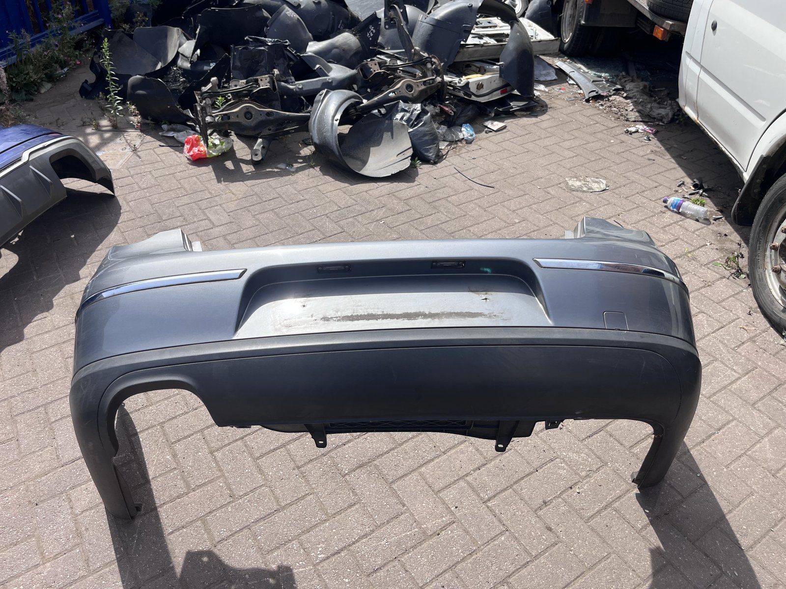 VOLKESWAGON PASSAT B6 REAR BACK BUMPER GREY LA7T 