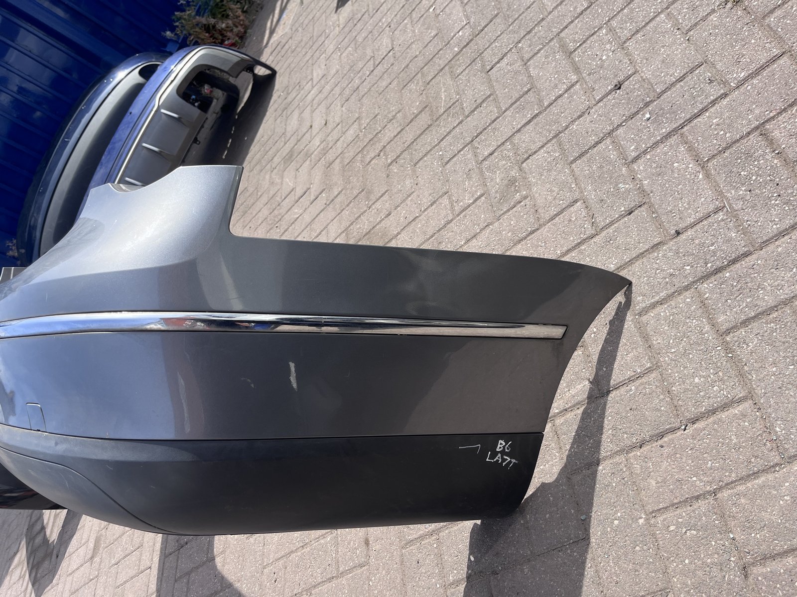 VOLKESWAGON PASSAT B6 REAR BACK BUMPER GREY LA7T  photo 5