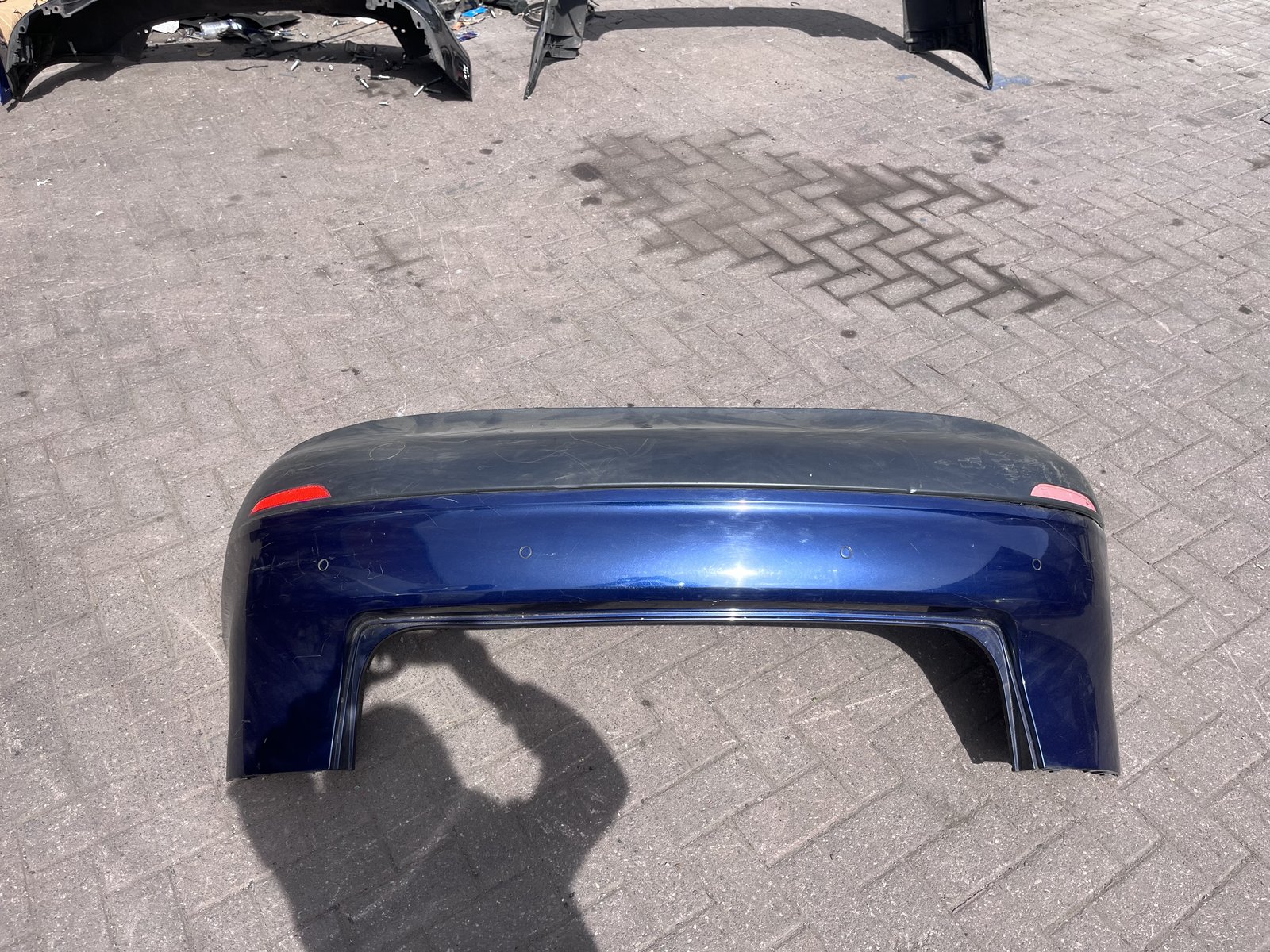 VOLKES WAGON GOLF PLUS 07 REAR BACK BUMPER BLUE LD5Q