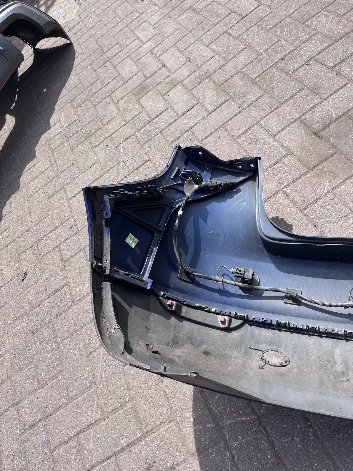 VOLKES WAGON GOLF PLUS 07 REAR BACK BUMPER BLUE LD5Q photo 7