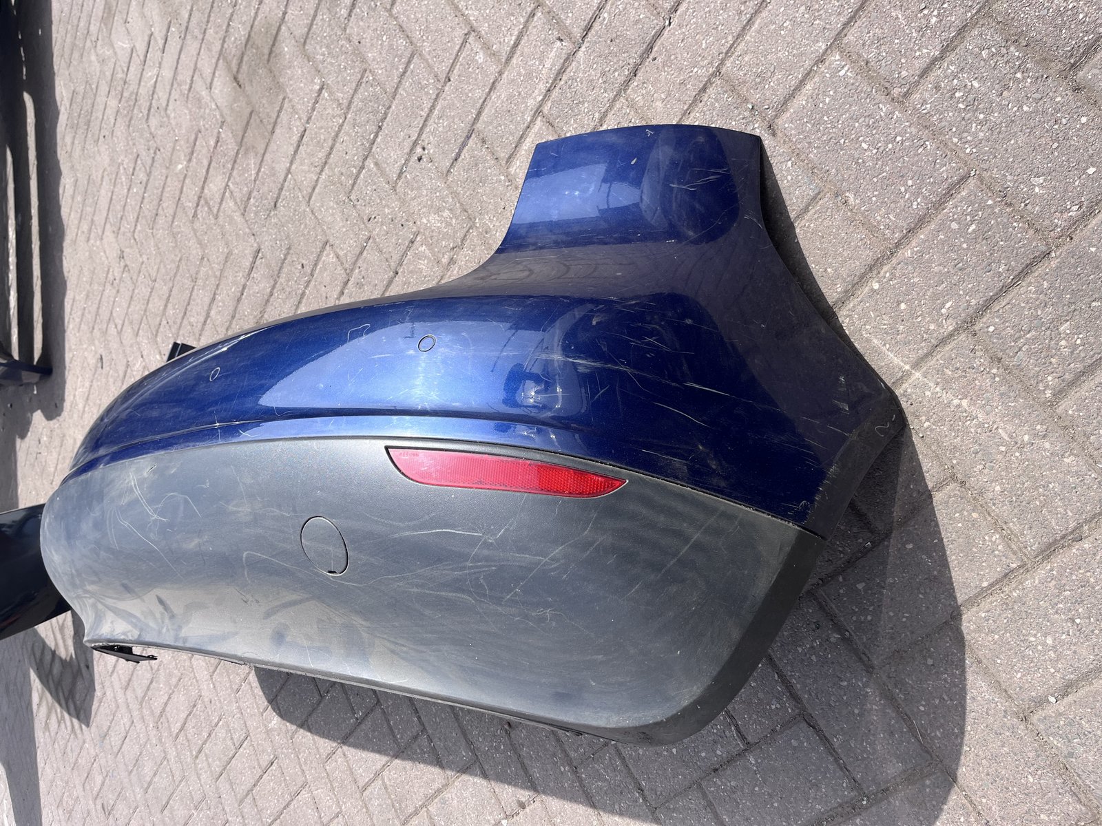 VOLKES WAGON GOLF PLUS 07 REAR BACK BUMPER BLUE LD5Q photo 3