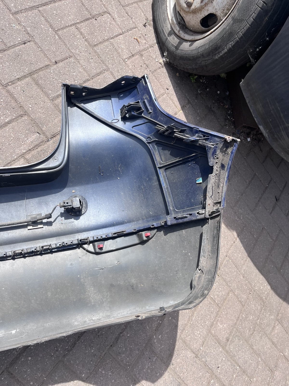 VOLKES WAGON GOLF PLUS 07 REAR BACK BUMPER BLUE LD5Q photo 6