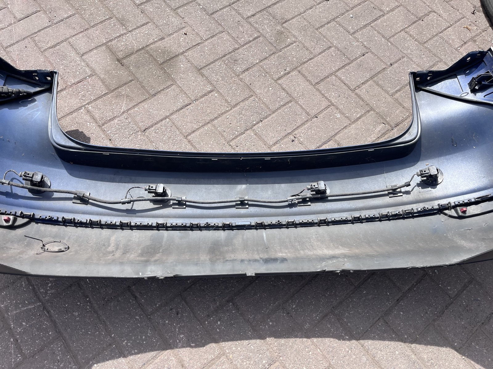 VOLKES WAGON GOLF PLUS 07 REAR BACK BUMPER BLUE LD5Q photo 8