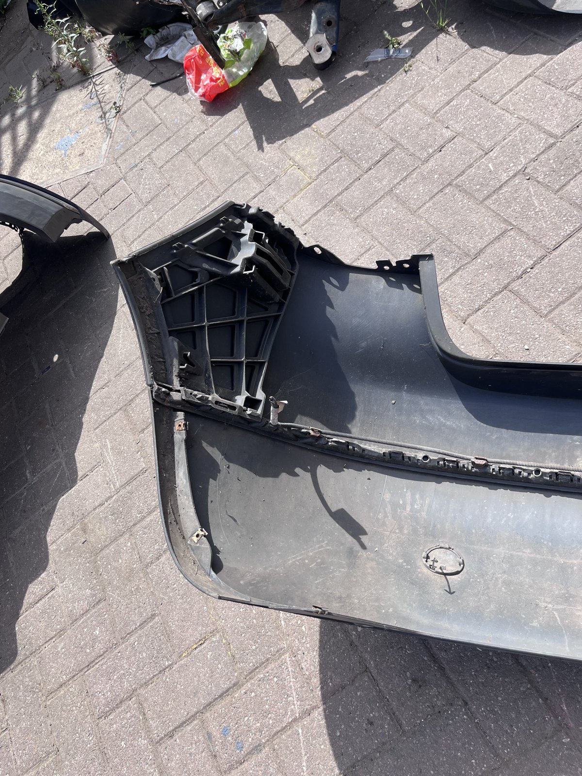 VW GOLF M5 REAR BACK BUMPER BLACK LC9Z photo 7