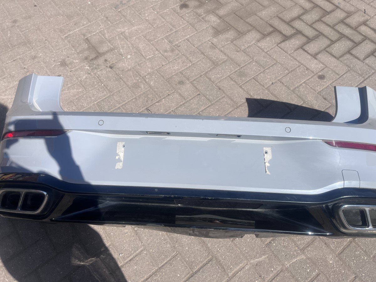 VW GOLF MK8 REAR BACK BUMPER  MOON STONE GREY LA7C photo 3