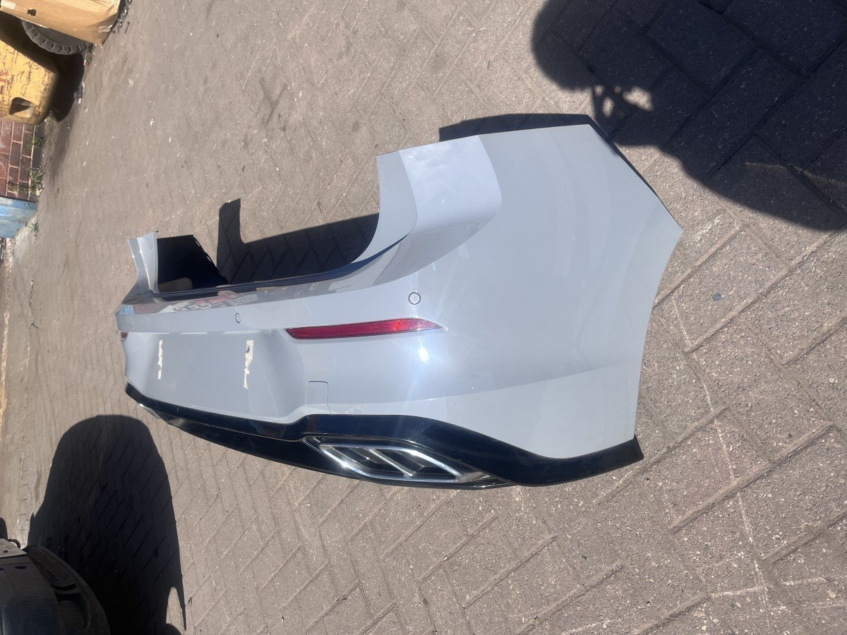 VW GOLF MK8 REAR BACK BUMPER  MOON STONE GREY LA7C photo 4