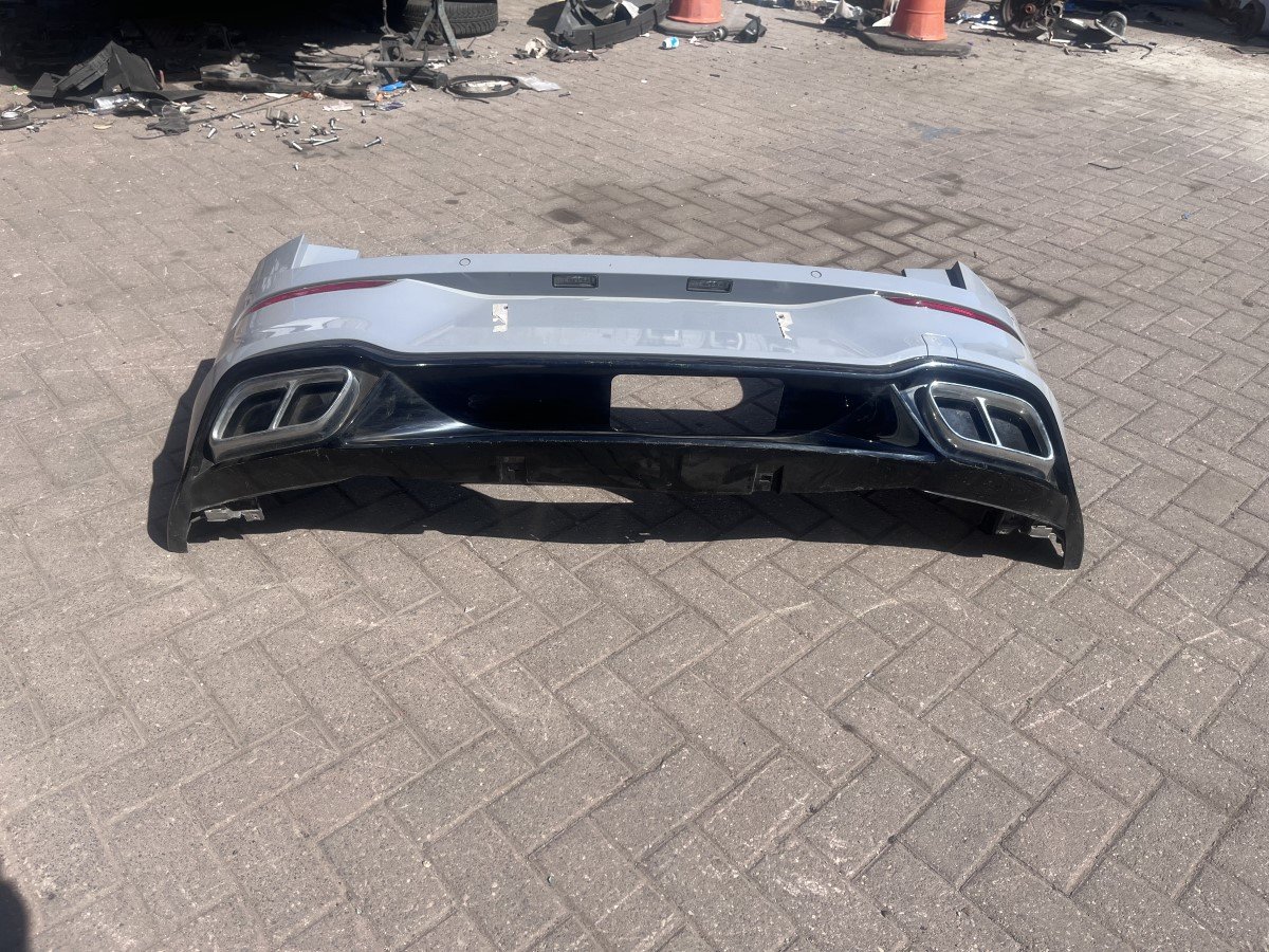 VW GOLF MK8 REAR BACK BUMPER  MOON STONE GREY LA7C photo 5
