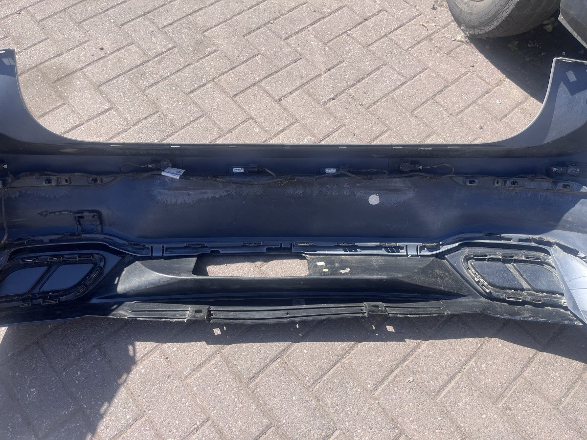 VW GOLF MK8 REAR BACK BUMPER  MOON STONE GREY LA7C photo 8