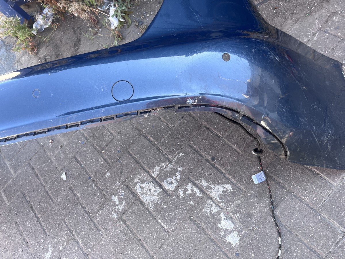 AUDI A4 B8 SALOON REAR BACK BUMPER GREY LZ7H photo 3