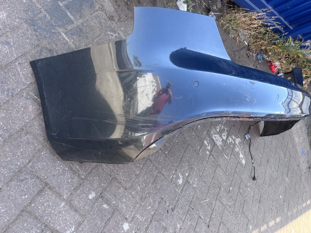 AUDI A4 B8 SALOON REAR BACK BUMPER GREY LZ7H photo 5