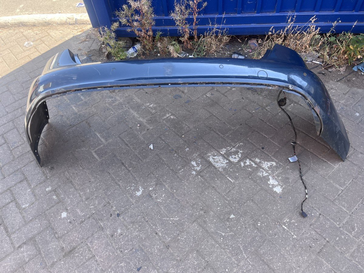 AUDI A4 B8 SALOON REAR BACK BUMPER GREY LZ7H