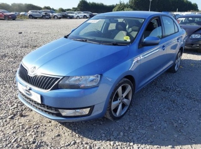 2013 SKODA RAPID - breaking for Diesel parts, engine 1.6 DIESEL CAY